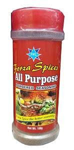 FORZA SPICES ALL PURPOSE SEASONING  100G X1 EACH