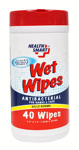 HEALTH SMART WET WIPES 40WIPES X1