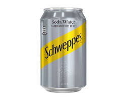 SCHWEPPES SODA WATER 33CL X1