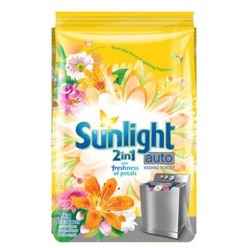 FOREIGN SUNLIGHT 2IN1 AUTO WASH DETERGE 2KG  X1