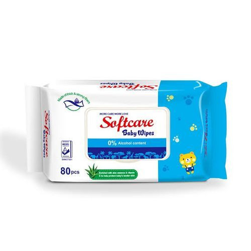 SOFTCARE BABY WIPES 100PCS X1