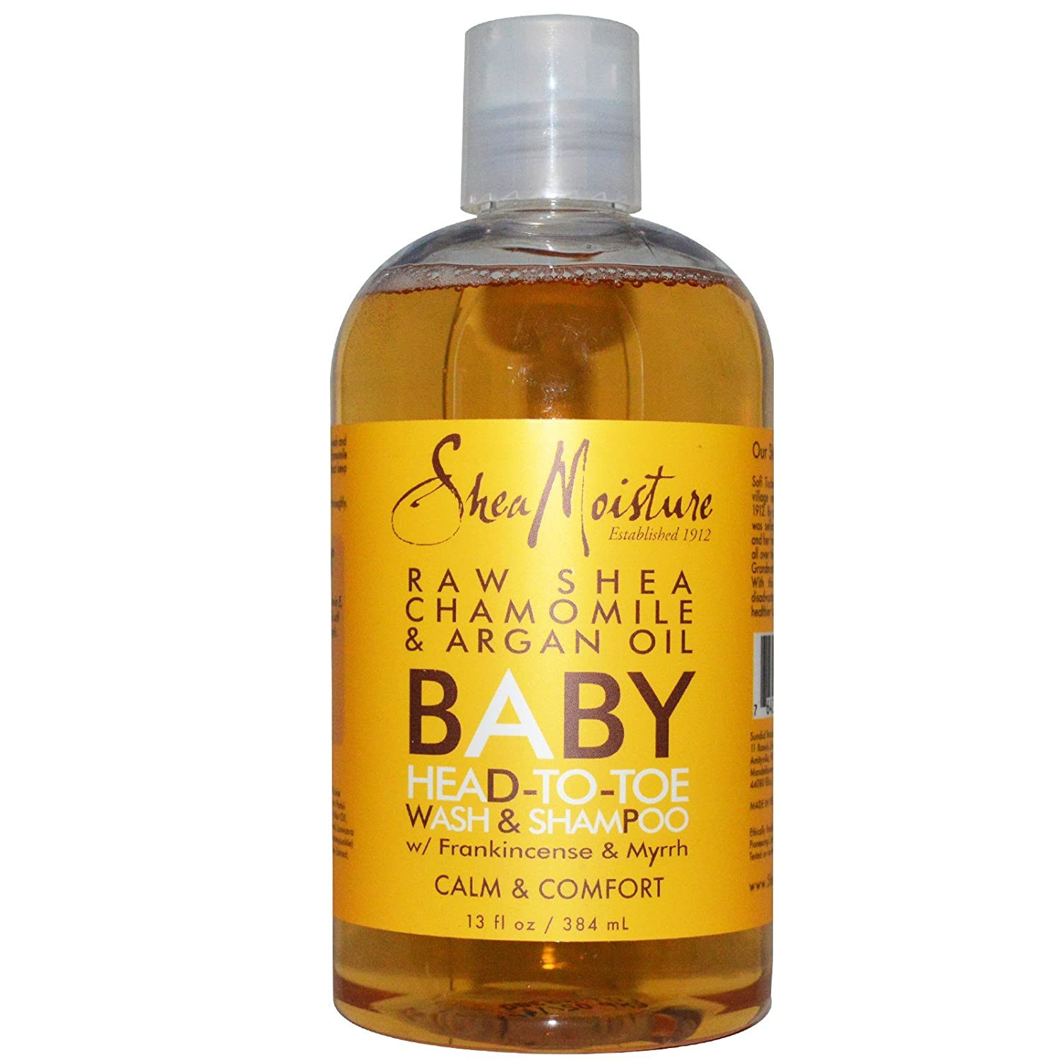SHEA MOISTURE RAW SHEA CHAMOMILE & ARGABOIL BABY WASH & SHAMPO384