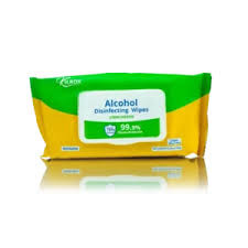 KILROX ALC DISINFECTING WIPES LEMON 10PCS X1