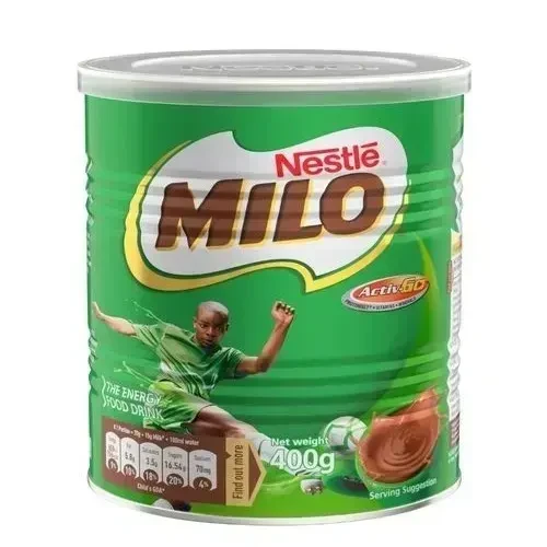 NESTLE MILO ACTIV-GO TIN 400GX1EACH