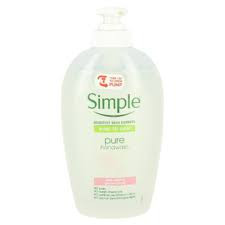 SIMPLE SENSITIVE HAND WASH 250ML   X1
