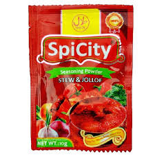 SPICITY STEW & JOLLOF SEASONING 100G X1