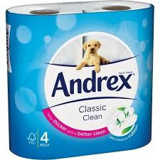 ANDREX CLASSIC CLEAN TISSUE 4INI X1
