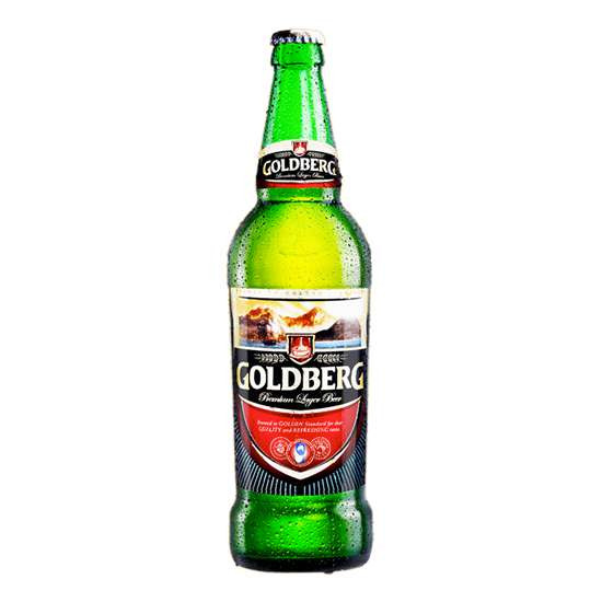 GOLDBERG LAGER BEER BOTTLE 60CLX1