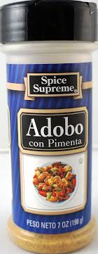 SPICE SUPREME ADOBO CON PIMENTA 198G X 1 EACH