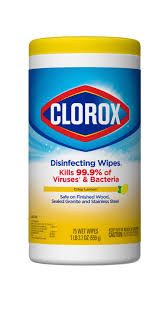 CLOROX DISINFECTING LEMON 35WIPES 219G X1