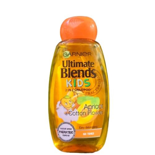GARNIER ULT.BLENDS KIDS 2IN1 SHAMPOO APRICOT & COTTON FLOWER 250MLX1