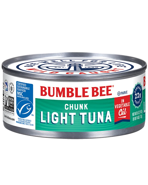 BUMBLE BEE CHUNK LIGHT TUNA IN OLIVE OIL 142GX1