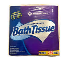 MEMBERS MARK ULTRA BATH TISSUE 9ROLLS X1