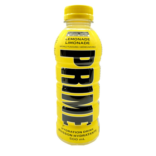 PRIME HYDRATION DRINK LEMONADE 500MLX1