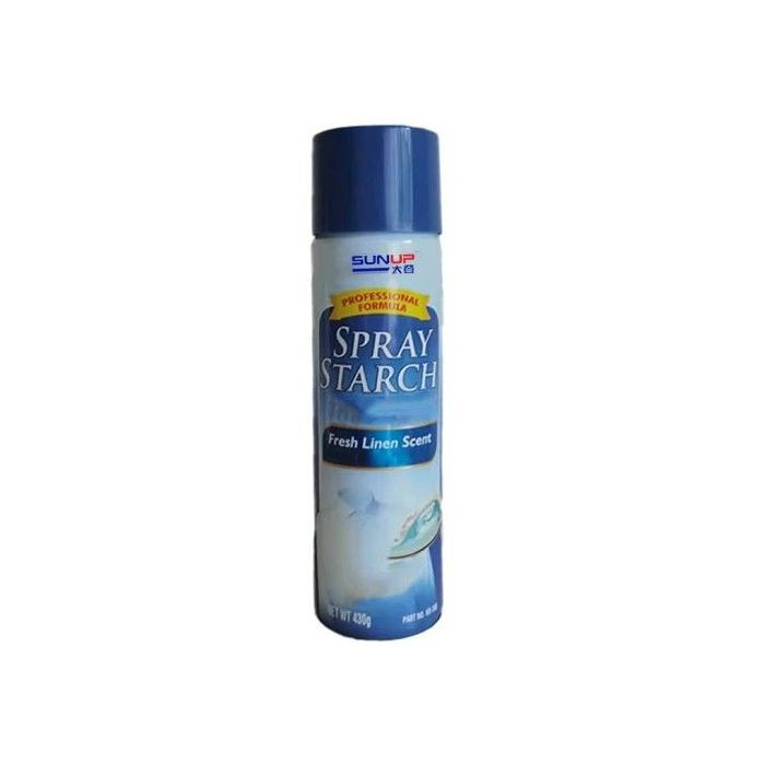 ABRO SPRAY STARCH FRESH LINEN SCENT 430G   X1