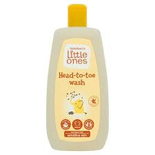 SAINSE URYS LITTLE ONES EAD TO TOE WASH 500MLX1