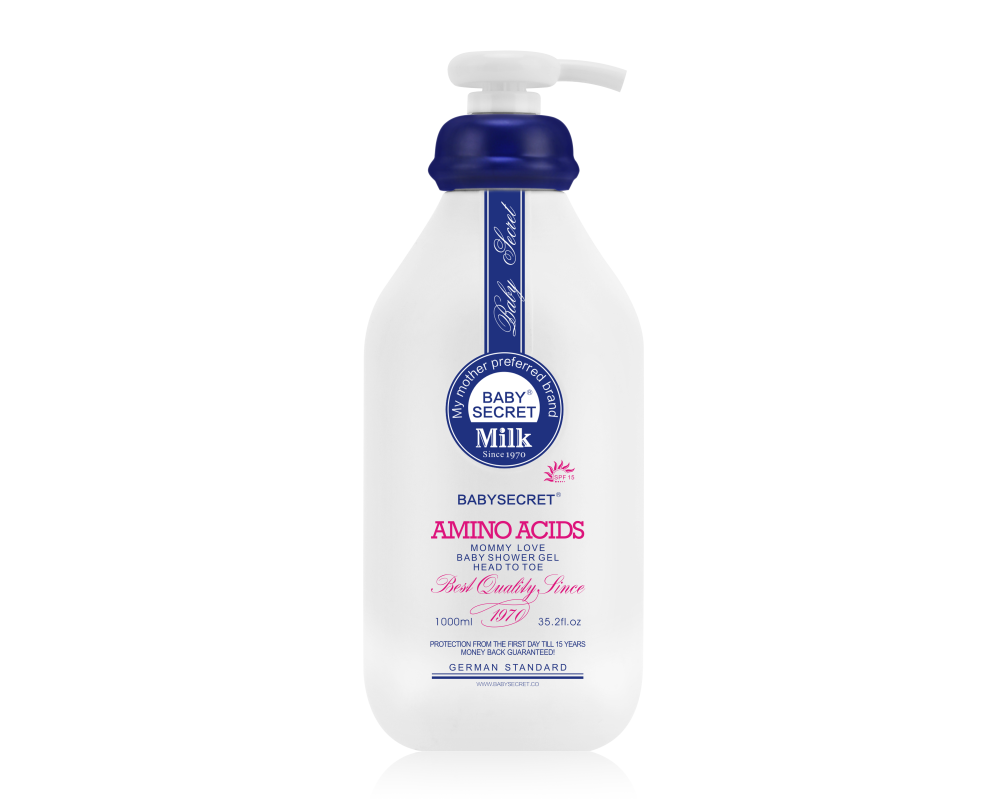 BABY SECRET MILK AMINO ACIDS SHOWERGEL 1L