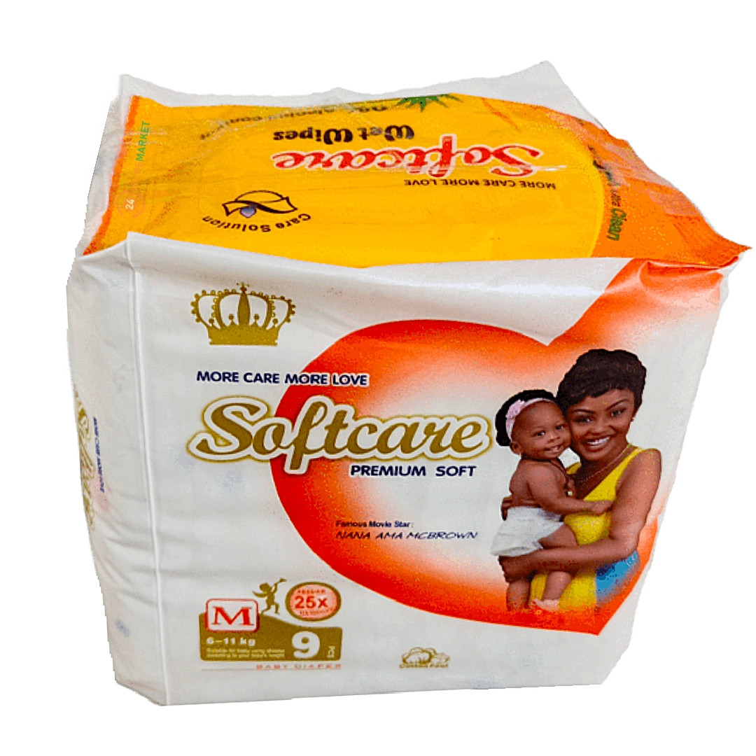 SOFTCARE PREMIUM SFTDIAPER6-11KG 96PCSX1