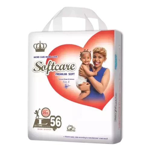 SOFTCARE PREMIUM SOFT DIAPER9 -16KG 46PCSX1