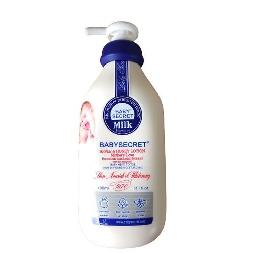 BABYSECRET MILK MILK APPLE & HONEY B/LOTIC 400ML