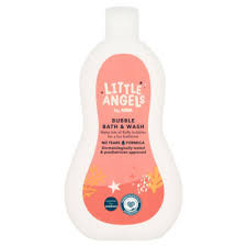 ASDA LITTLE ANGEL BUBBLE BATH & WASH 500ML