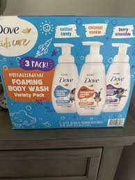 DOVE KIDS CARE B/WASH VARIETY PK 400MLX3